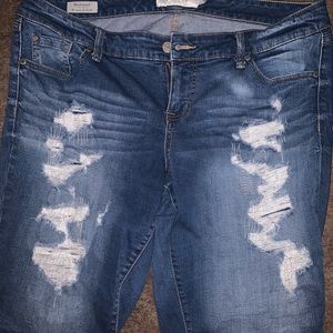 Torrid Boyfriend Capri pants